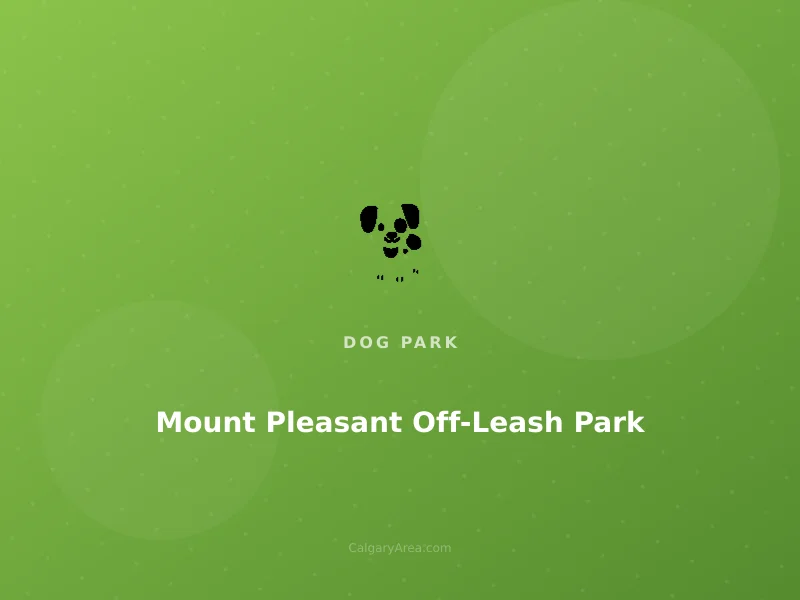 Mount Pleasant Off-Leash Park