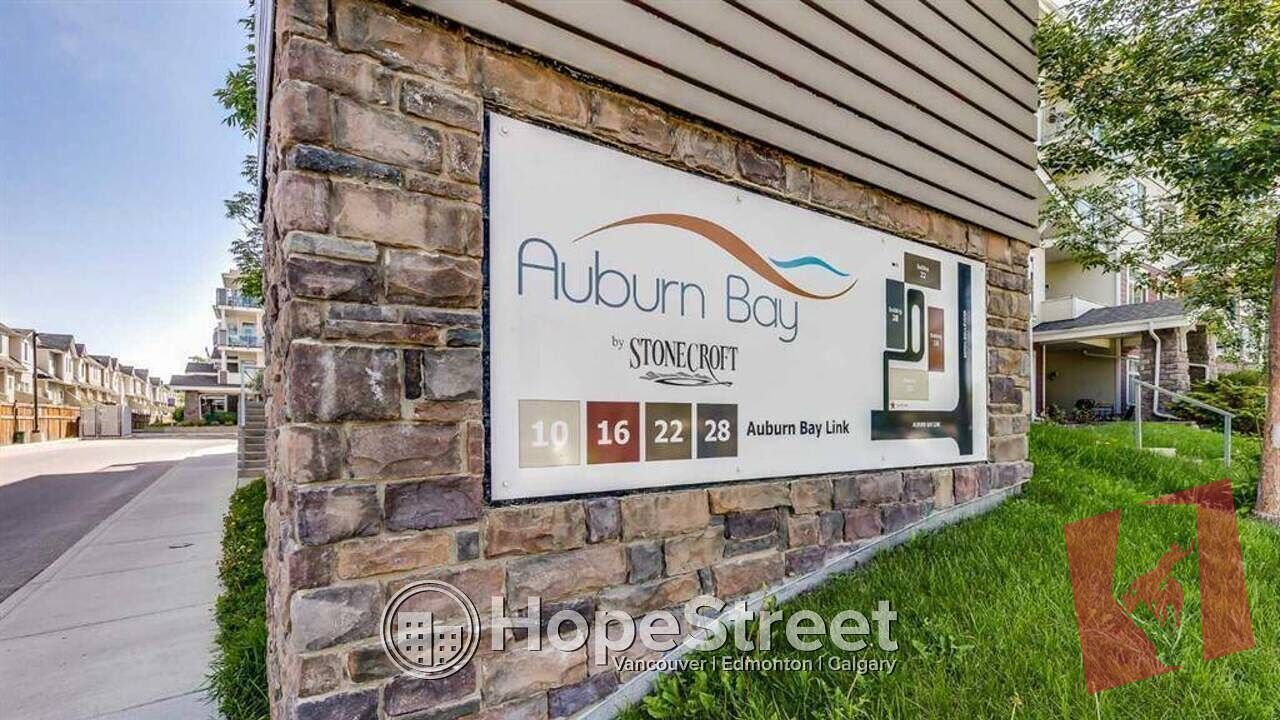2 Bed + Den Condo for Rent in Auburn Bay | Lake Access| Heat and Water Included