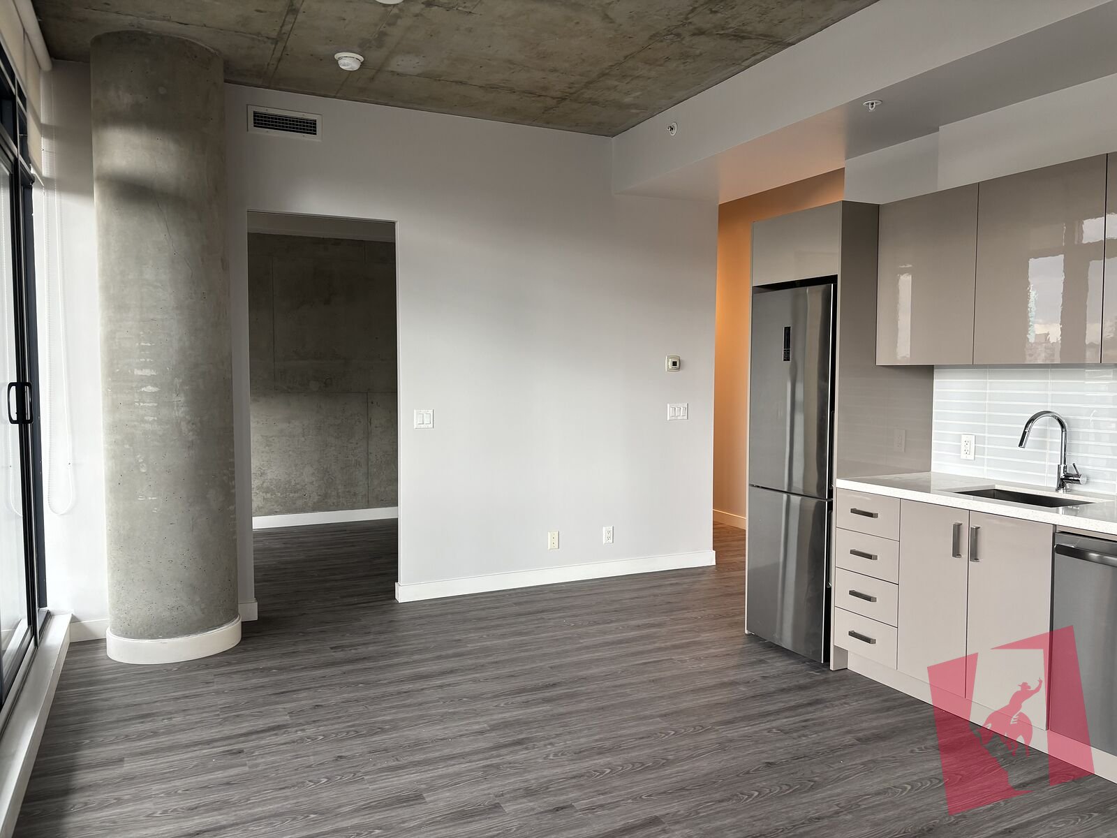 Hip Loft Living in the Beltline - Luxury 6th and Tenth 2 BDR/1 Bath Condo