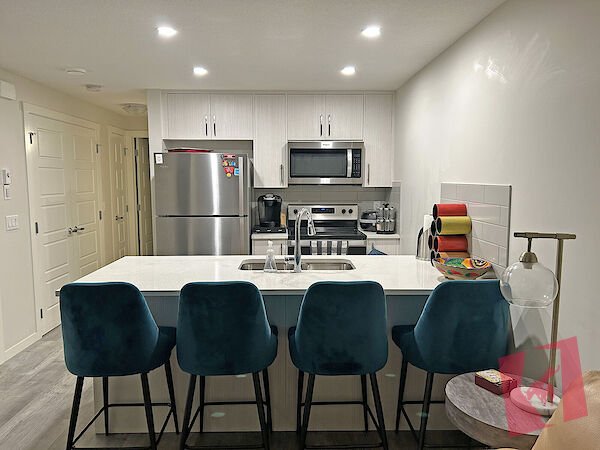 Fully Furnished Contemporary Condo photo 3