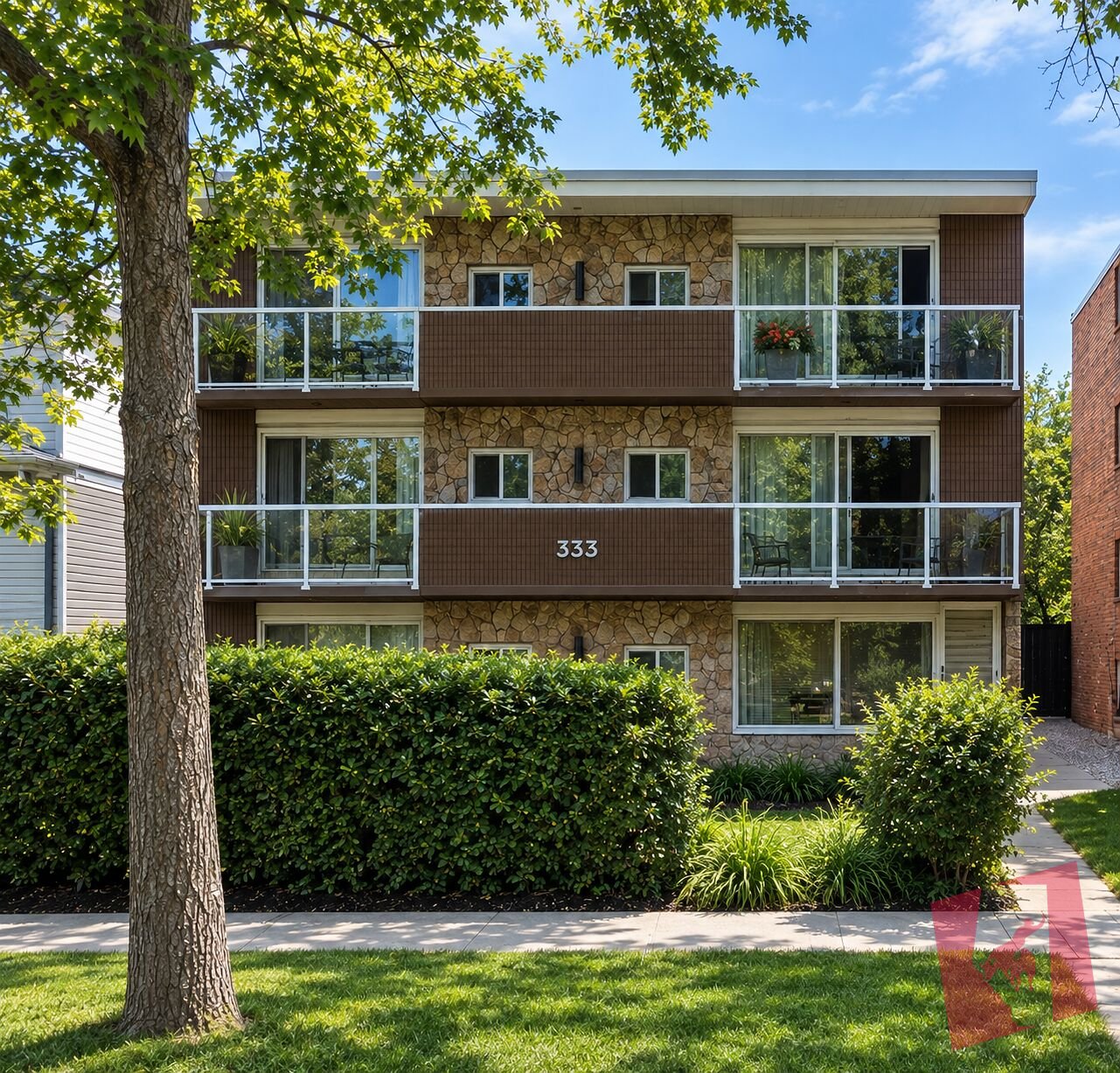 Bright 2 Bedroom Apartments in Crescent Heights