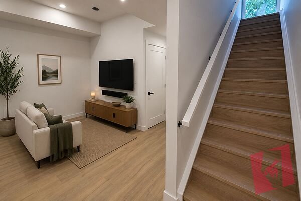 Cozy 1 bed 1 bath private entrance basement in bridgeland