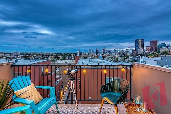 Fully Furnished Bridgeland Penthouse | Utilities Included | Downtown Views photo 3