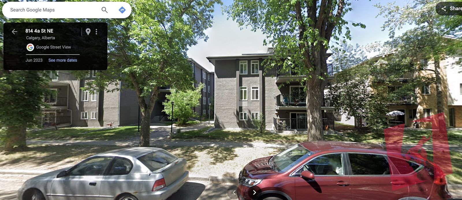 Furnished 2 Bedroom apartment in Renfrew -newly renovated-