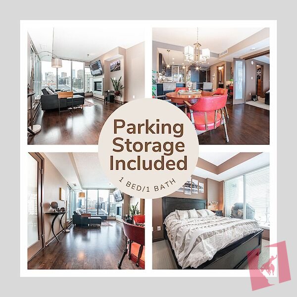 *Central Downtown * SPACIOUS 1 bed/1 bath with AMAZING LOCATION+ PARKING
